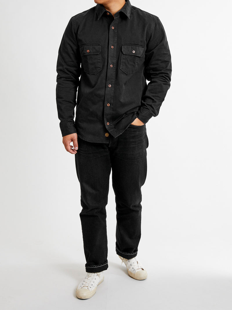 Alamo Shirt in Marshall Black