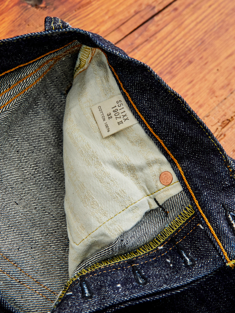 S511XX19ozII "Kiwami II" 19oz Selvedge Denim - Slim Tapered Fit