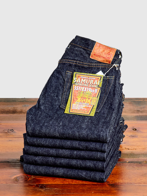 S511XX19ozII "Kiwami II" 19oz Selvedge Denim - Slim Tapered Fit