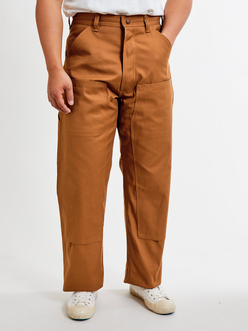 W Sprayer 5 Pants in Brown Duck Canvas