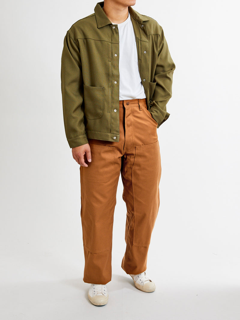 W Sprayer 5 Pants in Brown Duck Canvas