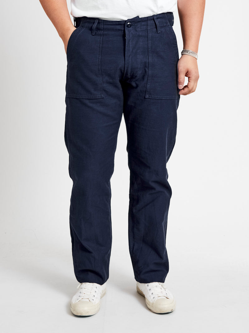 1811-IND Military Baker Pants in Indigo