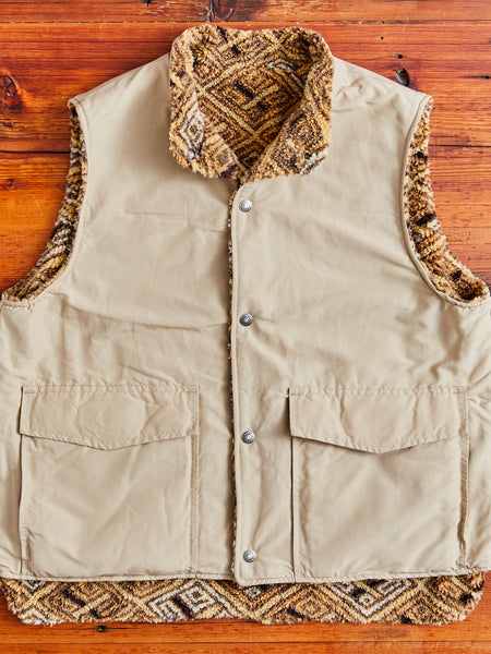 Recycled Wool Jacquard Zip Jacket in Khaki – Blue Owl Workshop