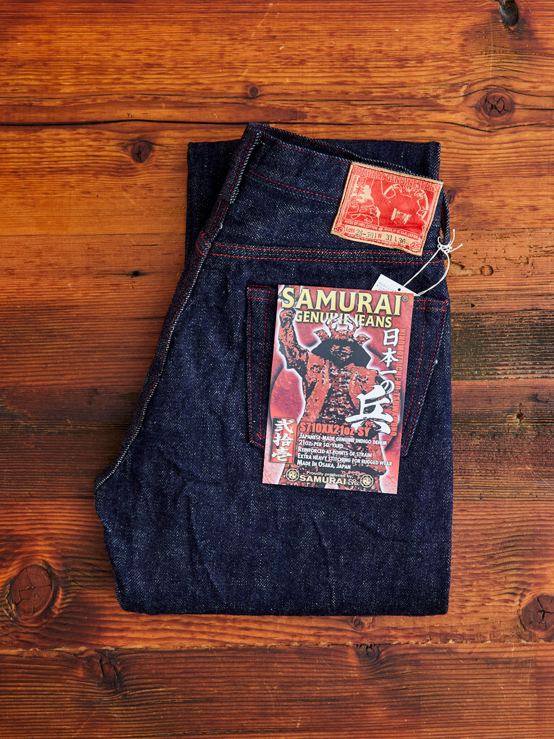 S710XX21oz "Yukimura" 21oz Selvedge Denim - Slim Straight Fit