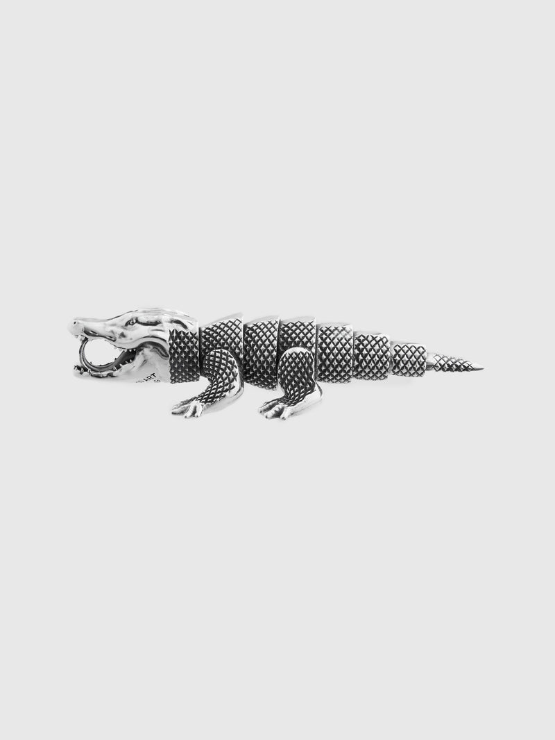 Jiggly Gator in Sterling Silver