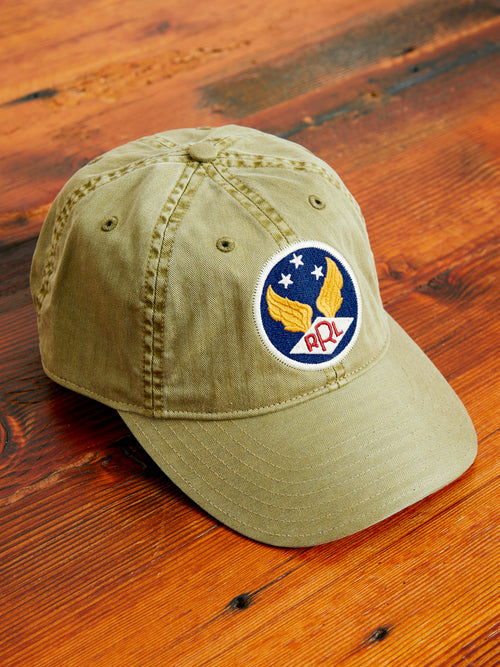 Twill Baseball Cap in Brewster Green