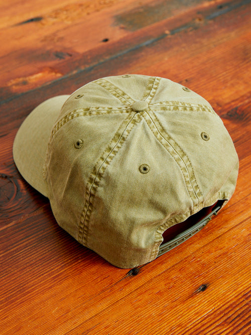 Twill Baseball Cap in Brewster Green