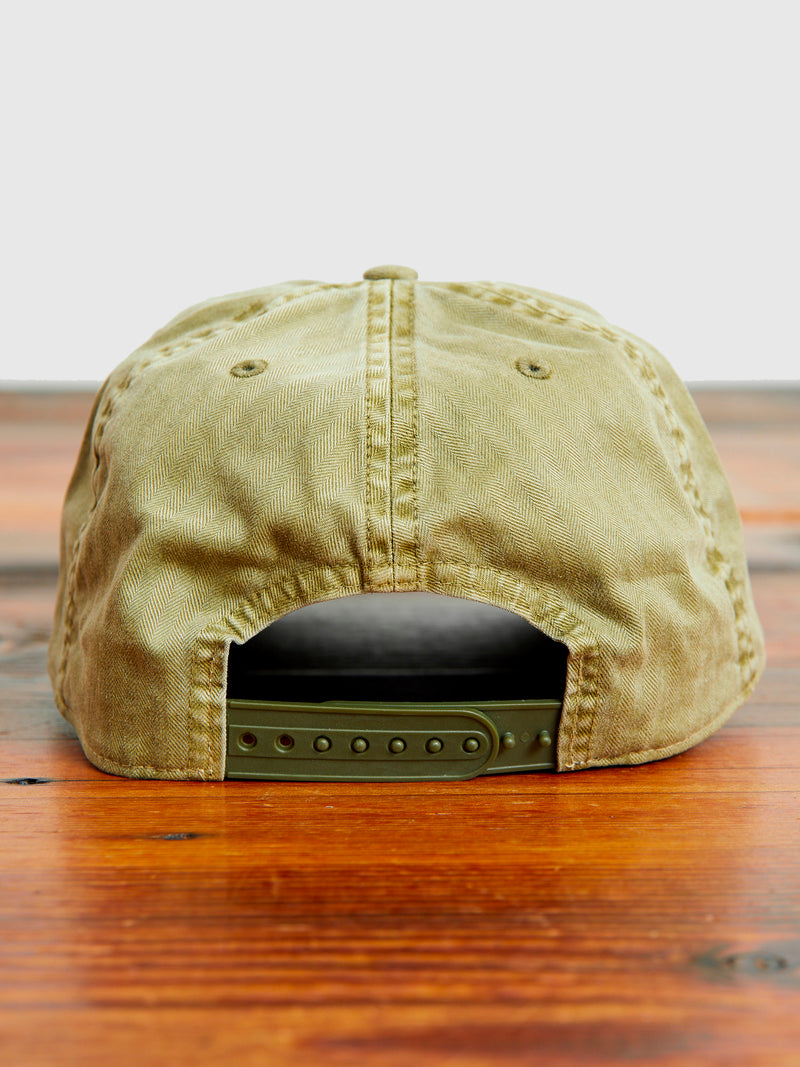 Twill Baseball Cap in Brewster Green