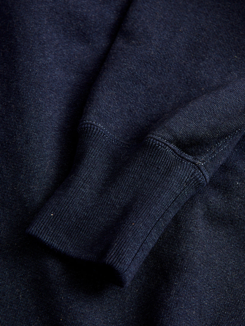 "Aishibu" Crewneck Sweater in Indigo