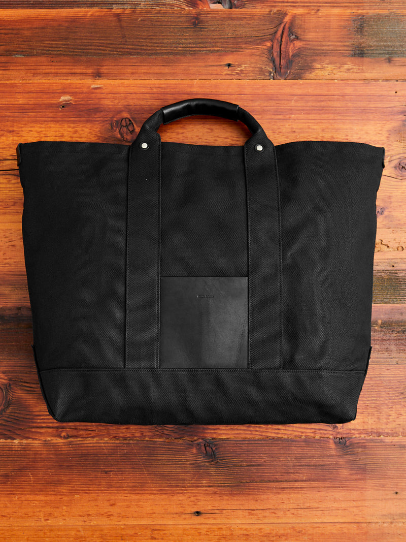 Campus Big Tote Bag in Black