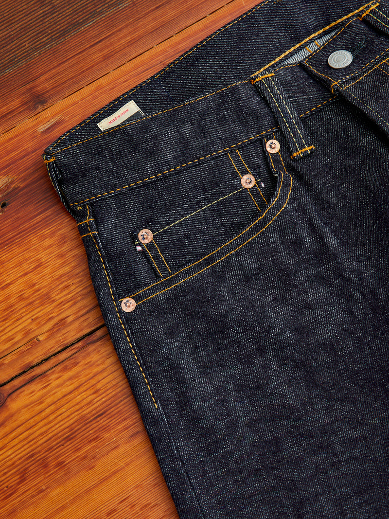 0605-13SP 13oz Selvedge Denim - Natural Tapered Fit