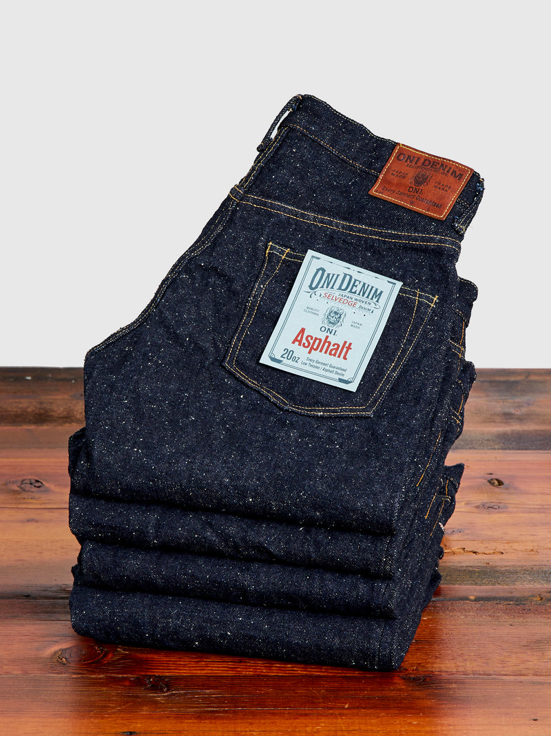 266 "Asphalt" 20oz Selvedge Denim - Regular Straight Fit