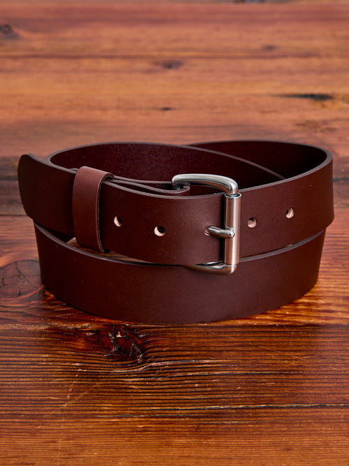 "Standard" 11oz Leather Belt in Cognac