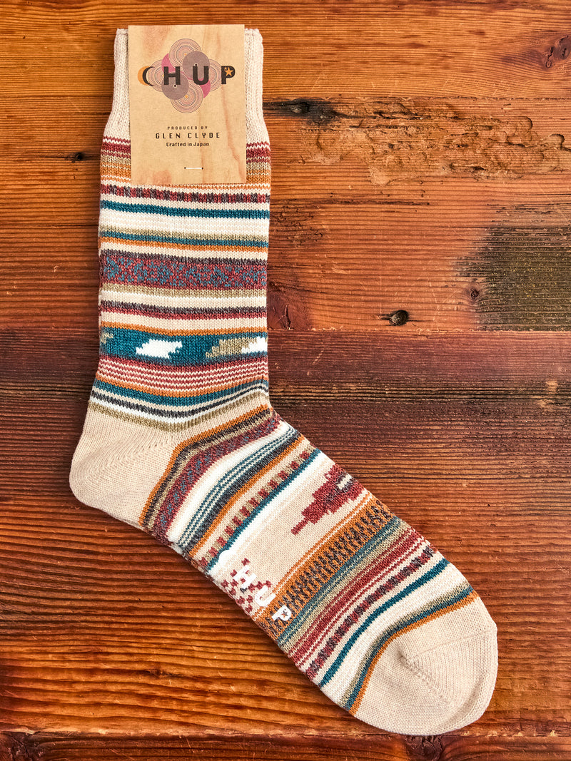 Monument Valley Sock in Oatmeal