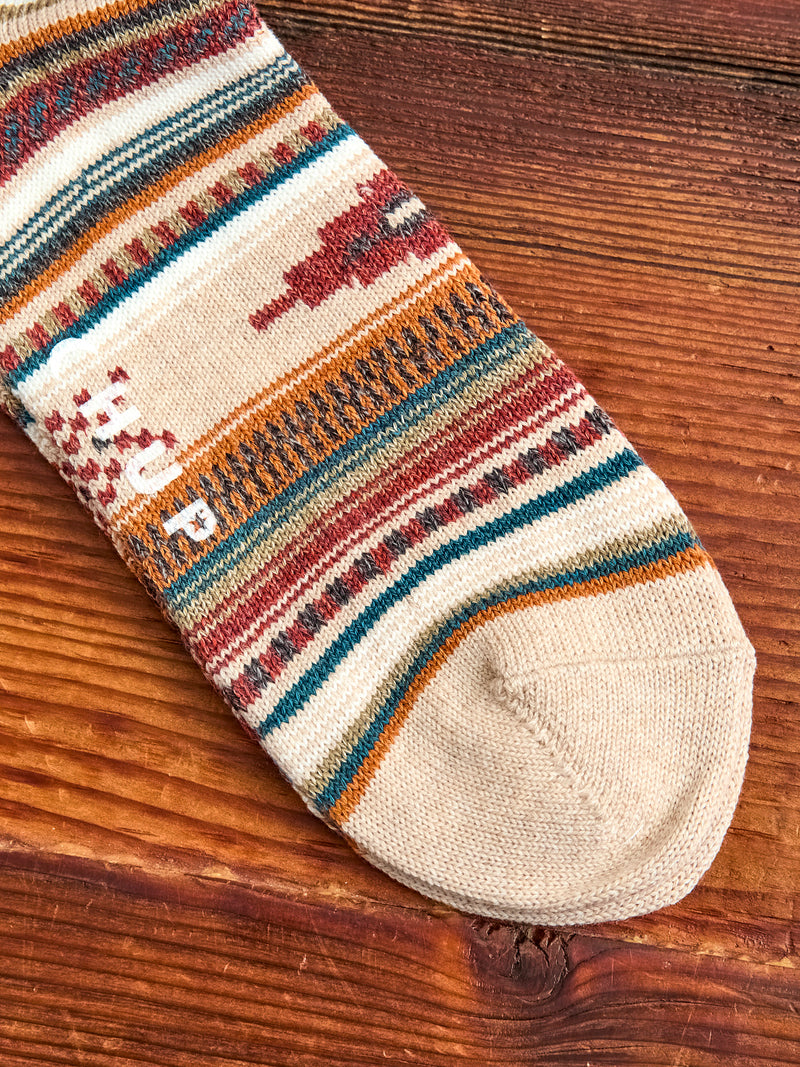 Monument Valley Sock in Oatmeal