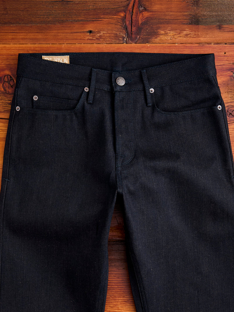 "Portola" 16oz Blue Brown Selvedge Denim - Tapered Fit