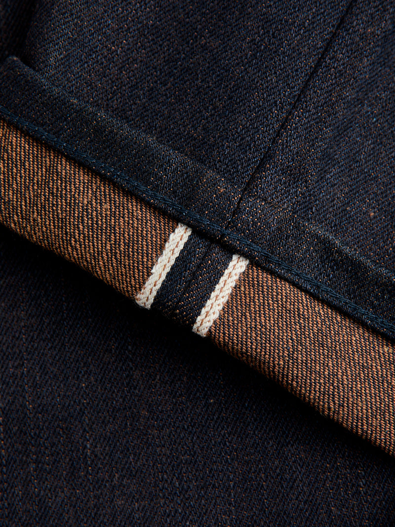 "Portola" 16oz Blue Brown Selvedge Denim - Tapered Fit