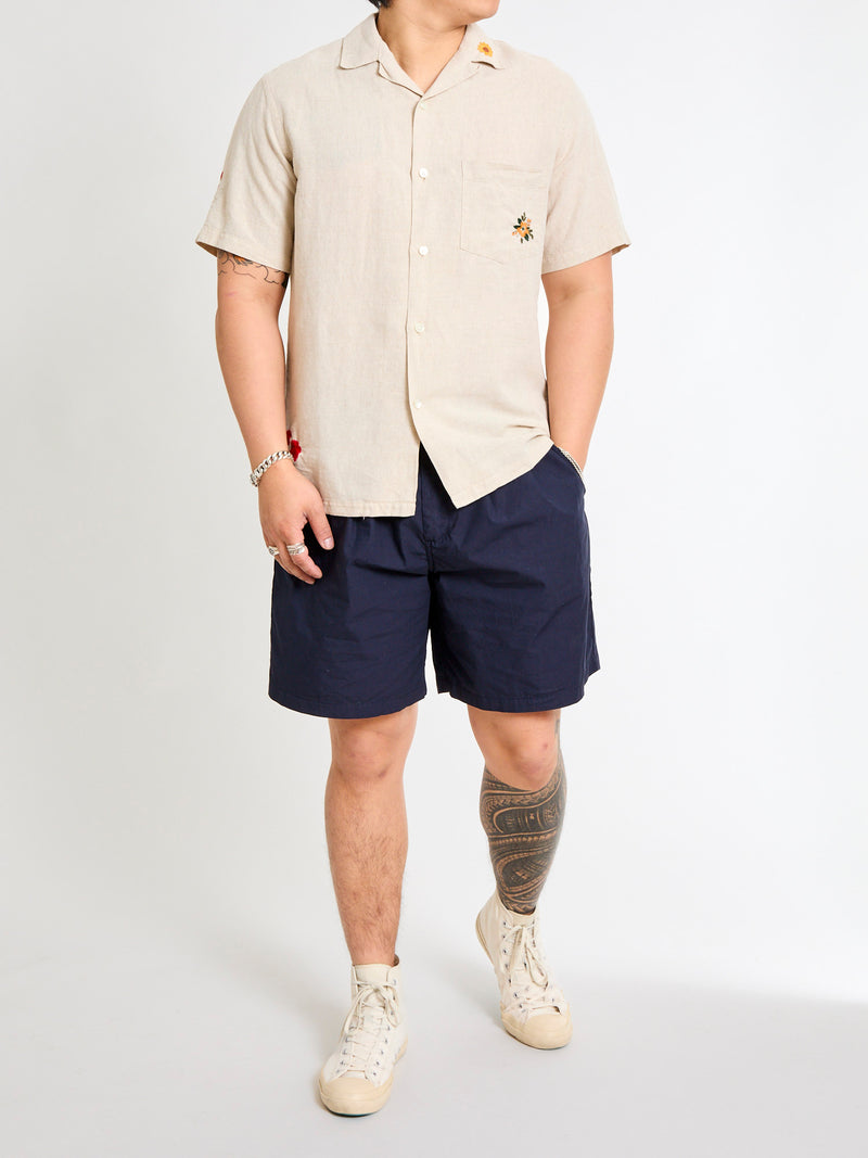 Spring 2 Button-Up Shirt in Ecru