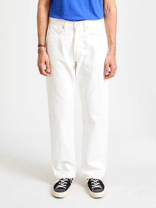 105 13.5oz White Denim - Standard Fit