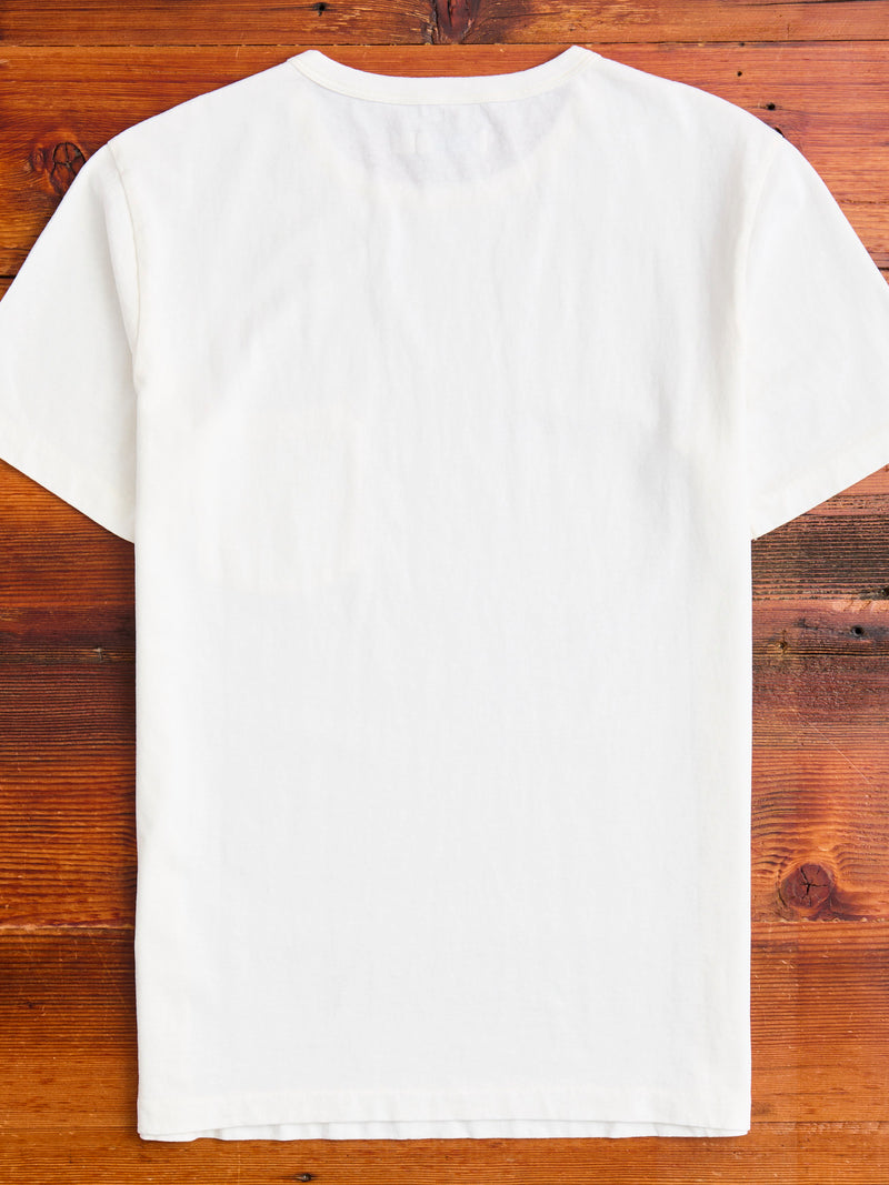 9oz Pocket T-Shirt in White