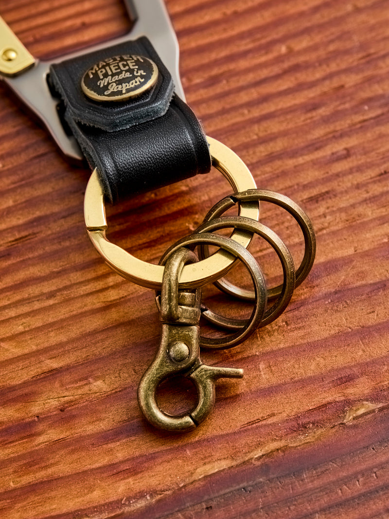 Carabiner Keychain in Black