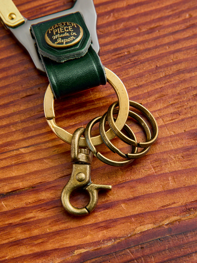 Carabiner Keychain in Green