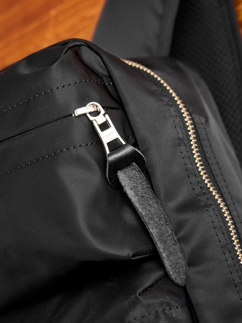 Lightning Zip Backpack in Black