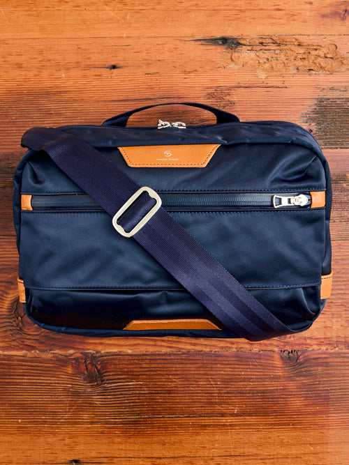 Progress Shoulder Carry Bag in Navy