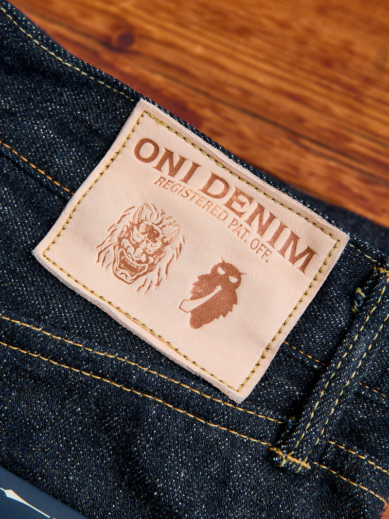 246 "Sleeping Demon" Natural Indigo 15.5oz Selvedge Denim - Clean Straight Fit