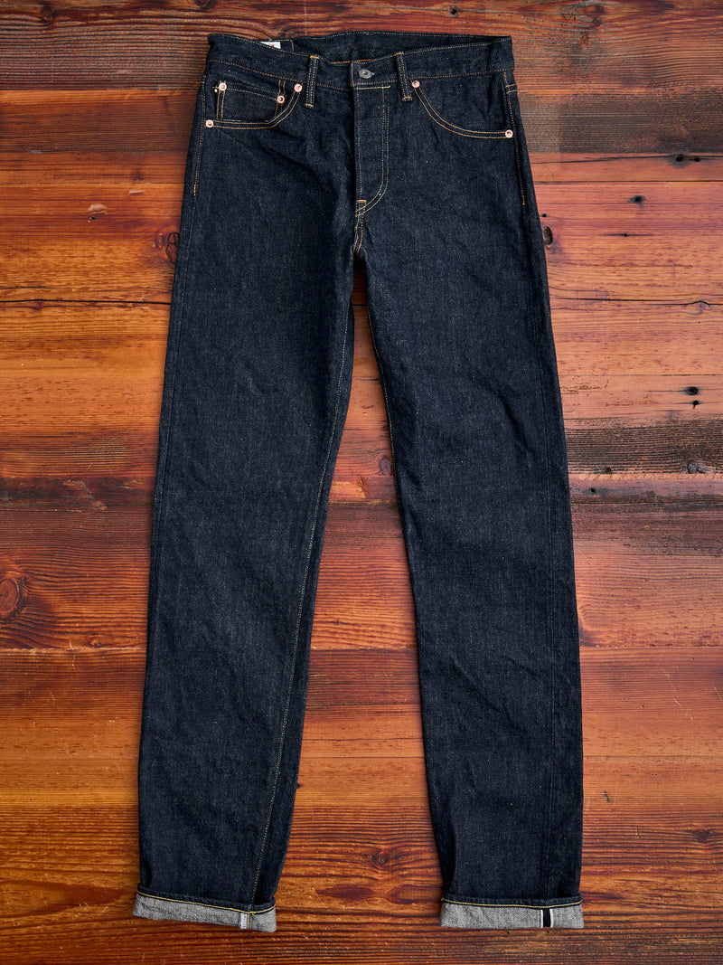 246 "Sleeping Demon" Natural Indigo 15.5oz Selvedge Denim - Clean Straight Fit