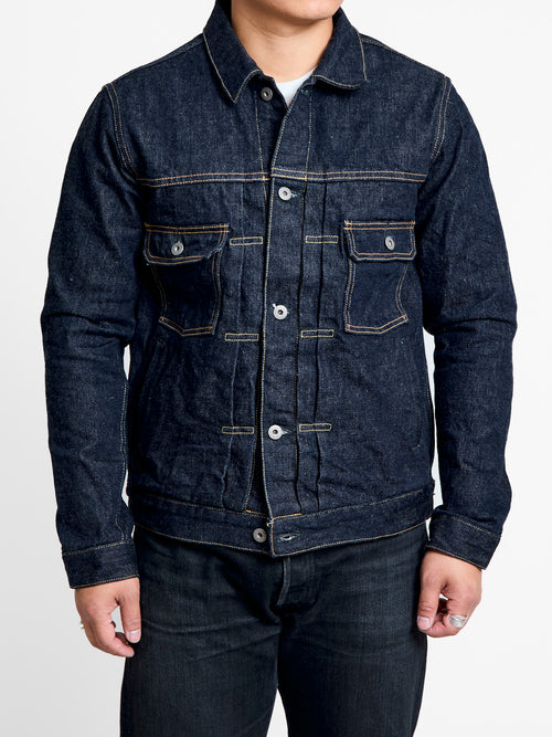 02516P "Sleeping Demon" Natural Indigo 15.5oz Selvedge Denim Jacket