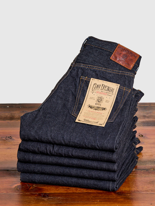 ONI-222 "Low Tension" 15oz Selvedge Denim - Super Wide Straight Fit