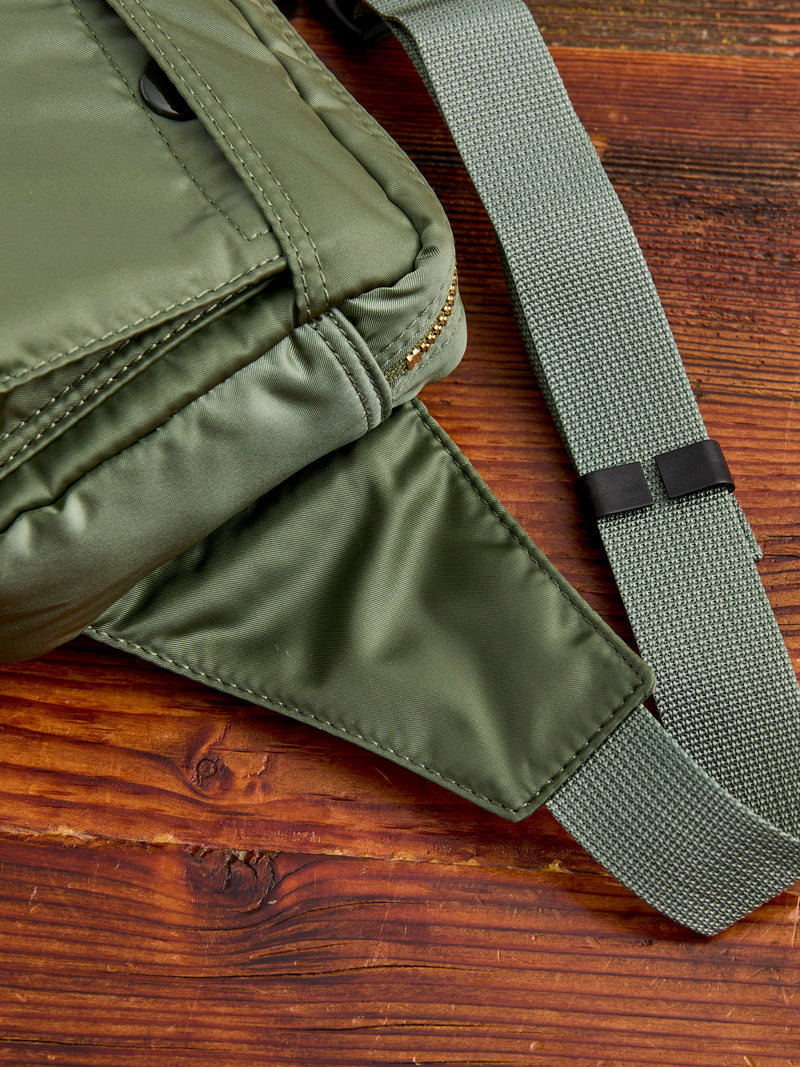 "Tanker" Waist Bag in Sage Green