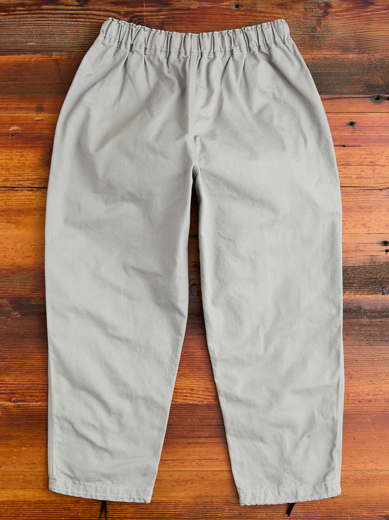 Canvas Belted C.S Pant in Grey