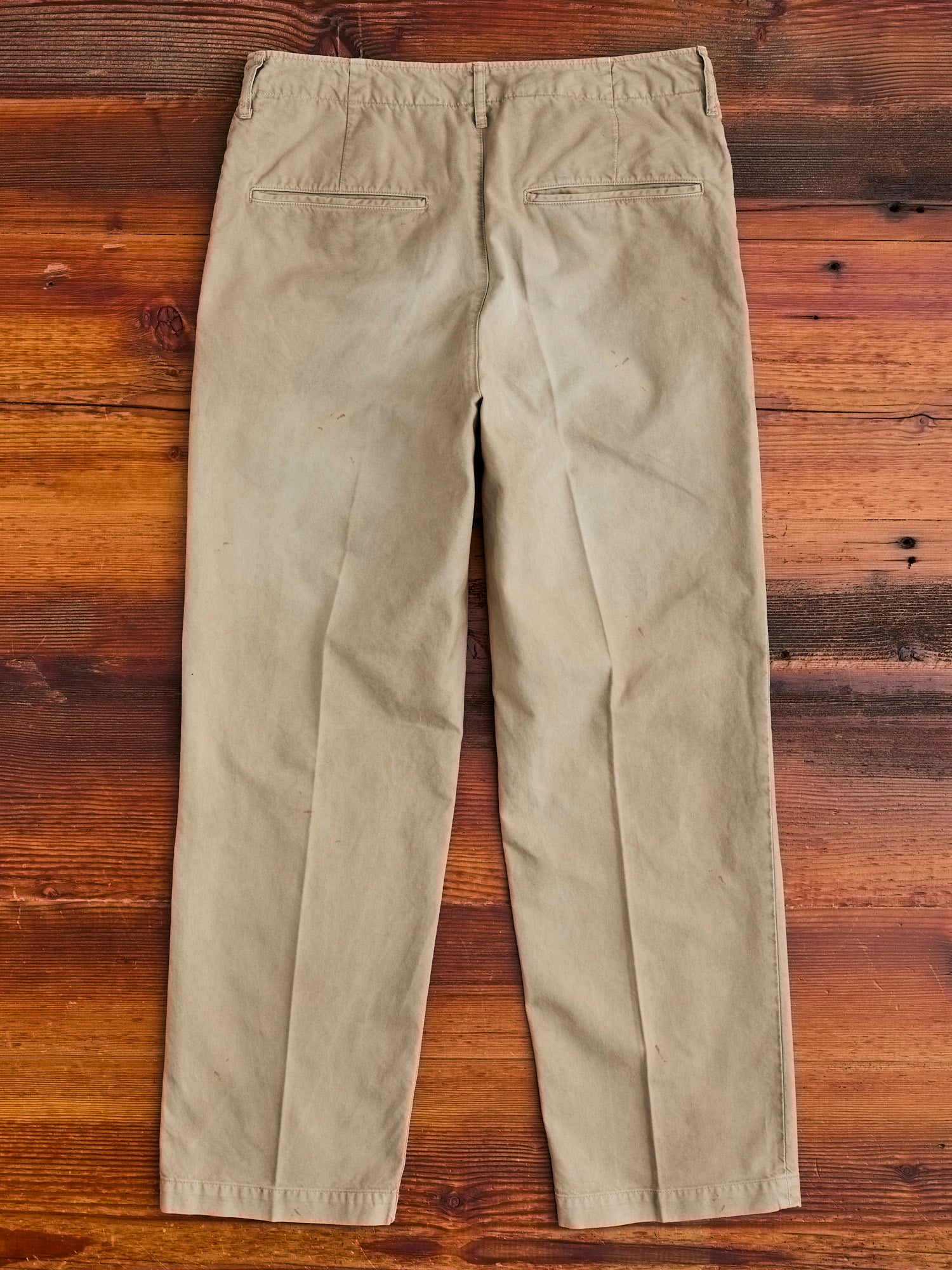 Damaged Field Chino Pants in Beige – Blue Owl Workshop