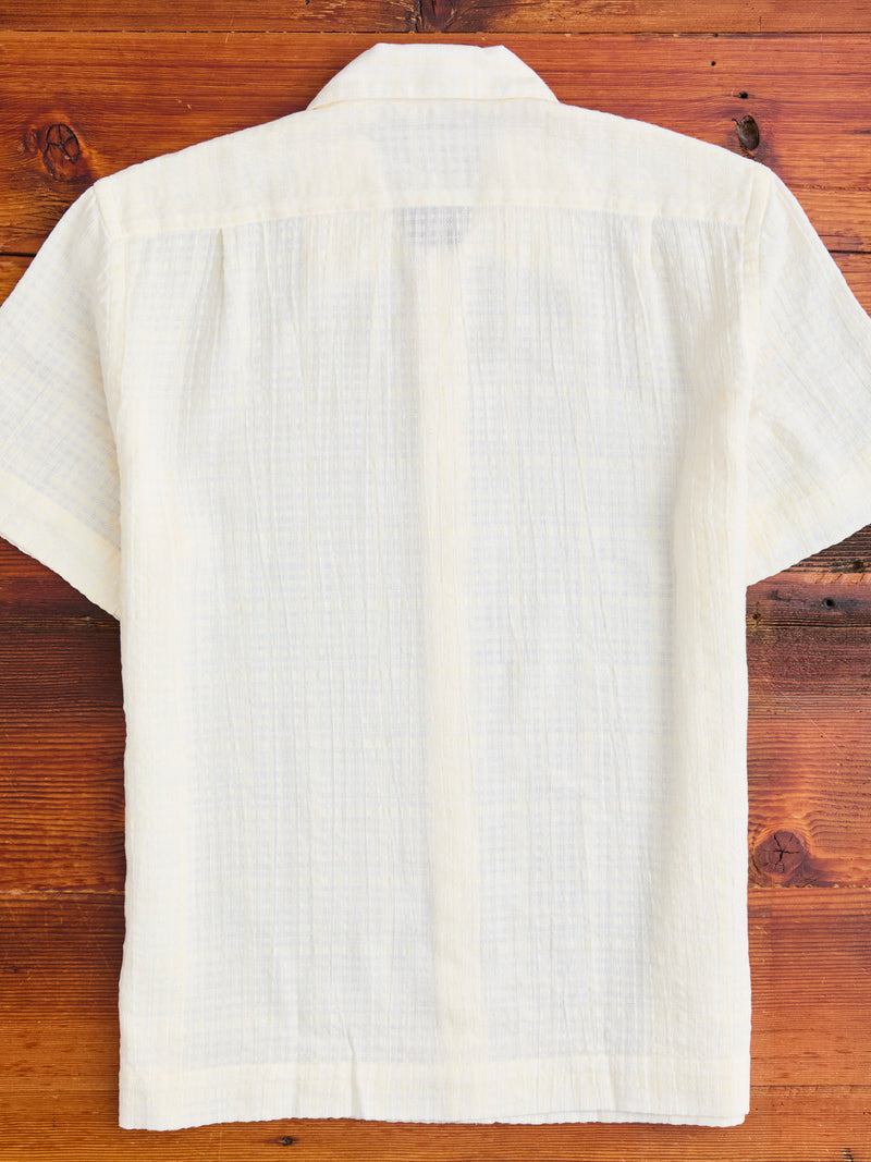 Resort Shirt in Natural Gauze