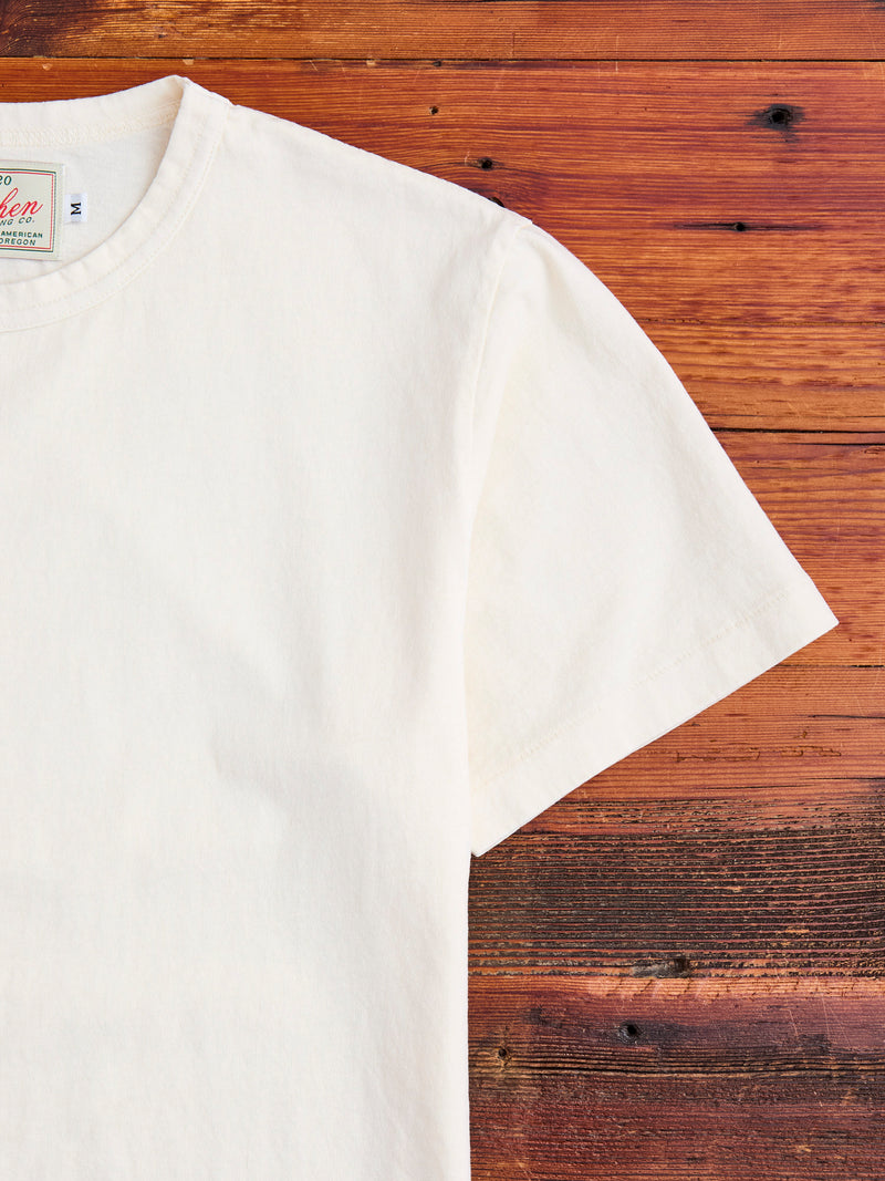 Heavy Duty Tee in Natural