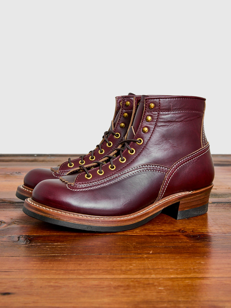 Donkey Puncher Boot in Horween Chromexcel Burgundy