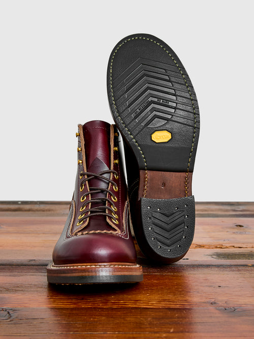 Donkey Puncher Boot in Horween Chromexcel Burgundy