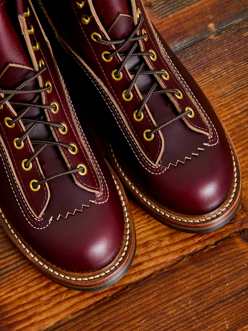 Donkey Puncher Boot in Horween Chromexcel Burgundy