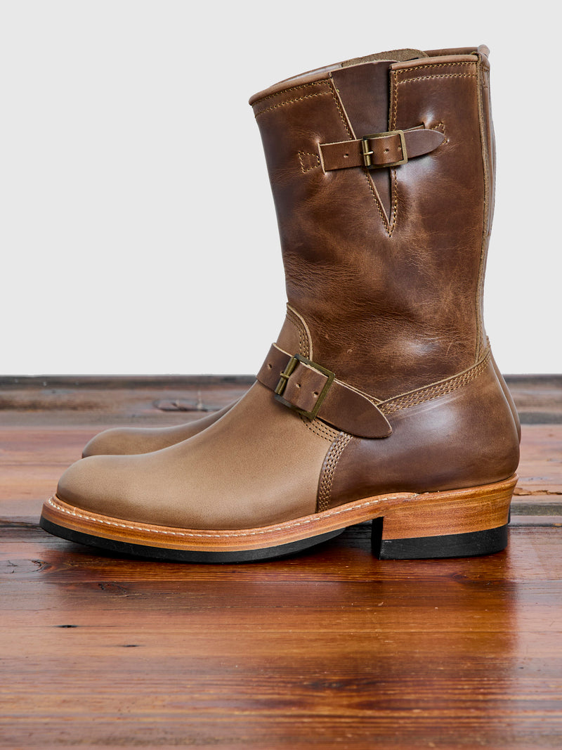 Wabash Engineer Boot in Horween Chromexcel Natural