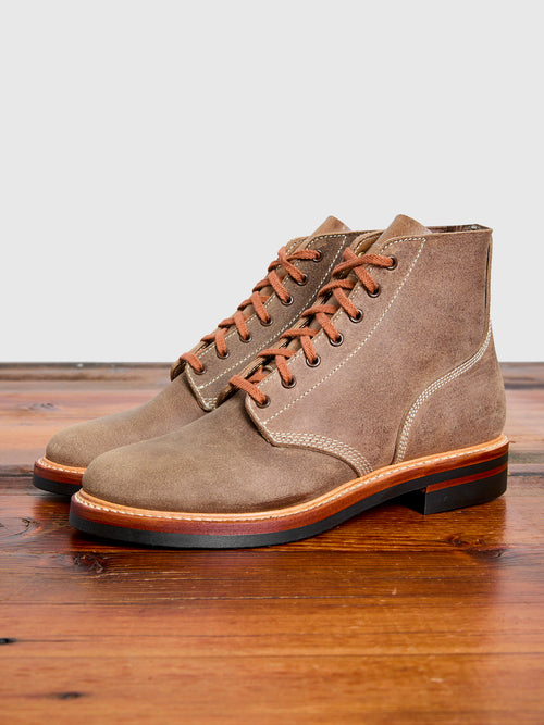 M-43 Service Shoe Boot in Horween Chromexcel Natural Roughout