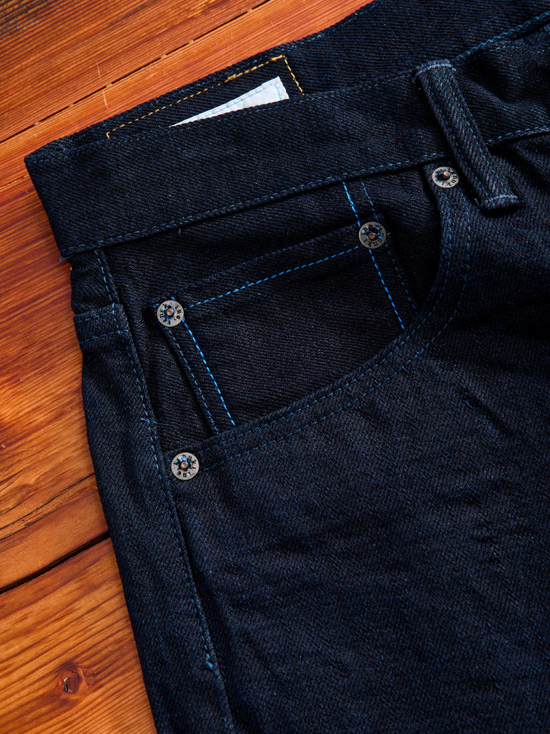 101ID "Double Indigo" 15oz Selvedge Denim - Regular Straight