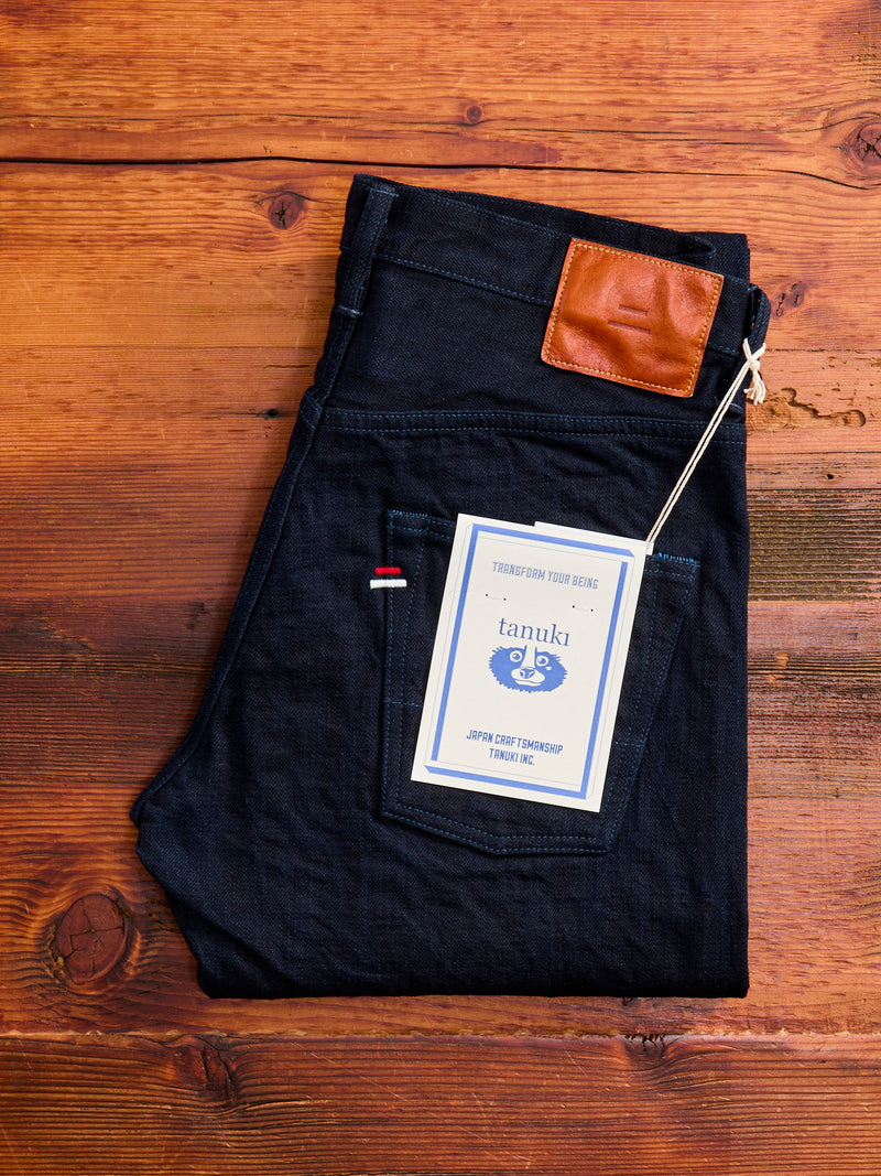 202ID "Double Indigo" 15oz Selvedge Denim - High Tapered Fit