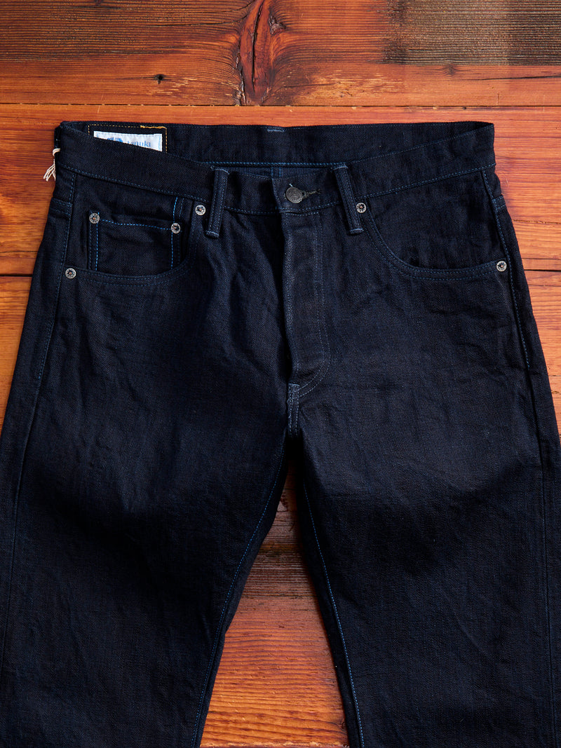 202ID "Double Indigo" 15oz Selvedge Denim - High Tapered Fit