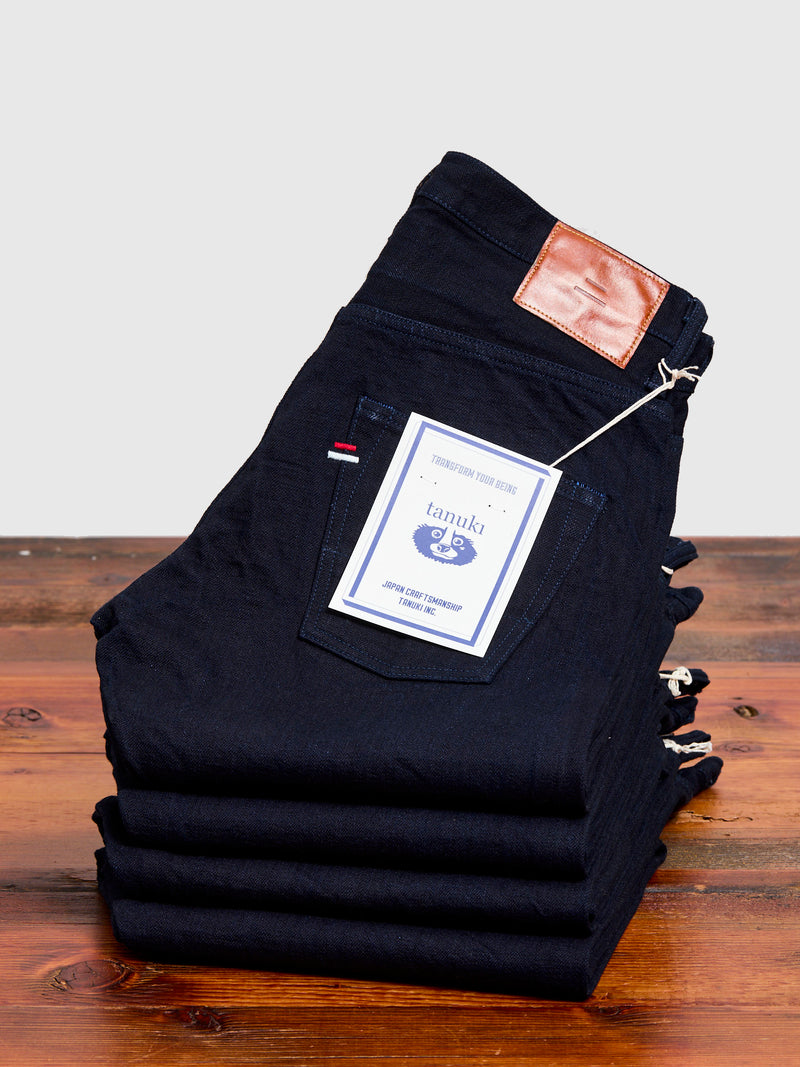 202ID "Double Indigo" 15oz Selvedge Denim - High Tapered Fit