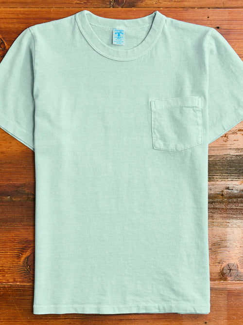 Pigment Dyed Pocket Tee in Nephrite