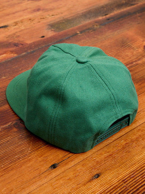 Chainstitch Canvas Ranch Hat in Green