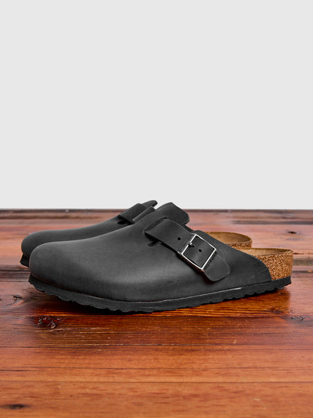 Black birkenstock clog online