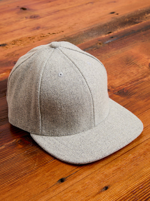 Baseball Hat in Light Oxford Grey